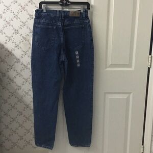 Rider Lee “Deadstock” Vintage 90’s Sz 10P Indigo Tapered Leg High Rise Jeans NWT